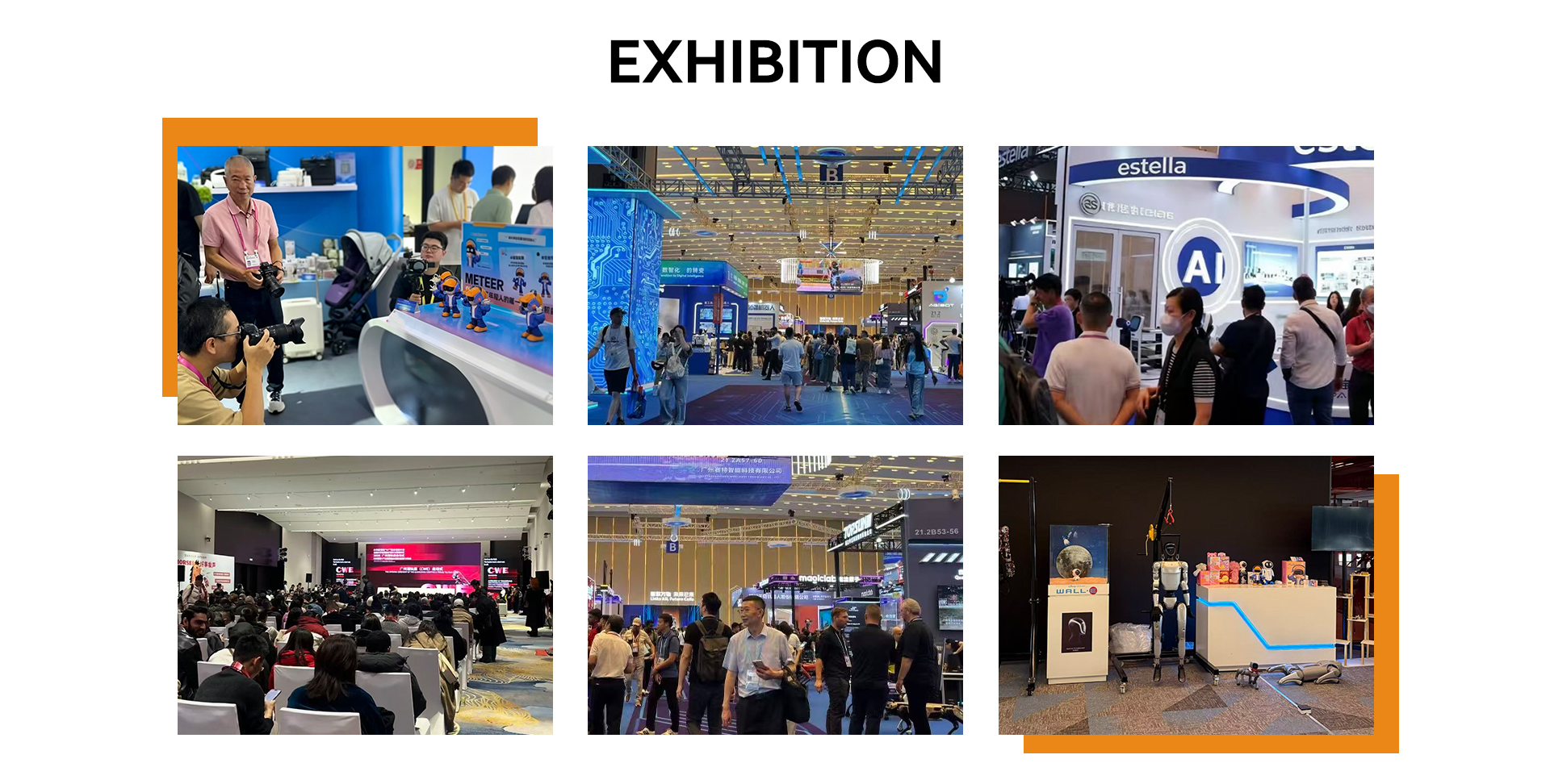 Trade show booth and service capability